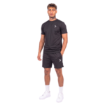 black athletic fit