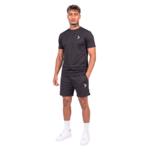 black athletic fit